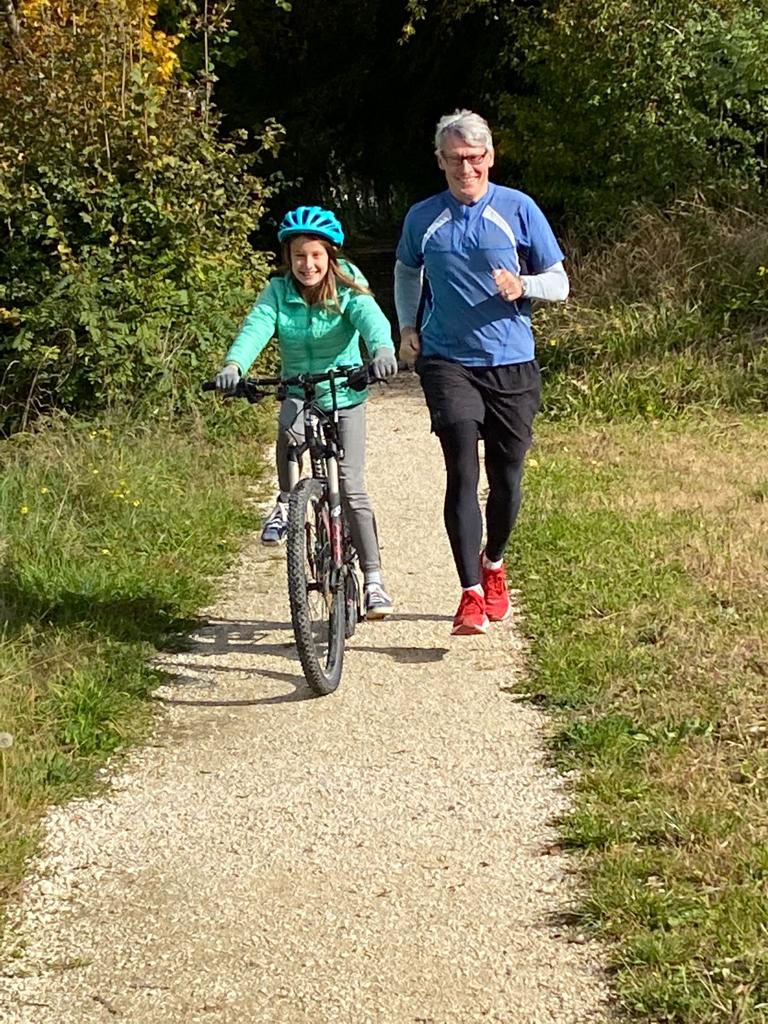 Elin_velo und Markus_joggings